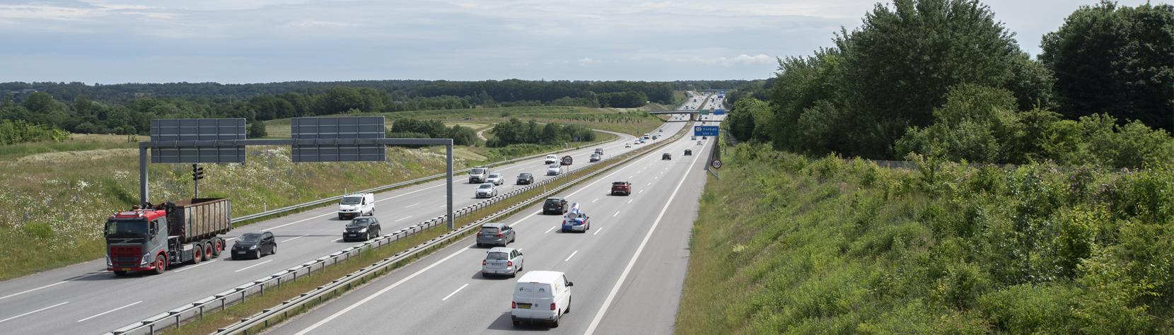 Dekorativ: motorvej