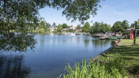 Dekorativt: Holte havn top